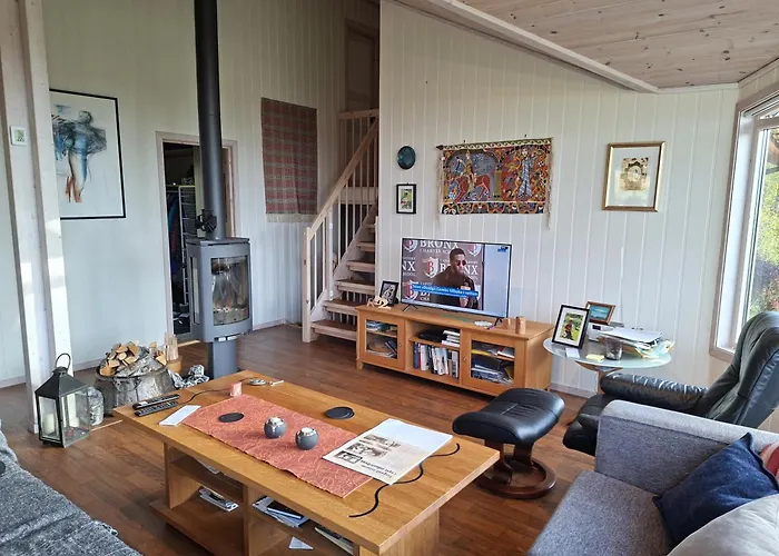 Apartament Moderne Pa Naer Sjo Og Turterreng